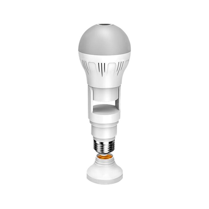 360° Panoramic Hidden Light Bulb Wifi Camera